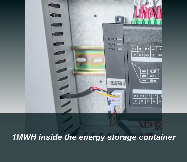 1MWH inside the energy storage container