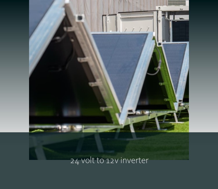 24 volt to 12v inverter