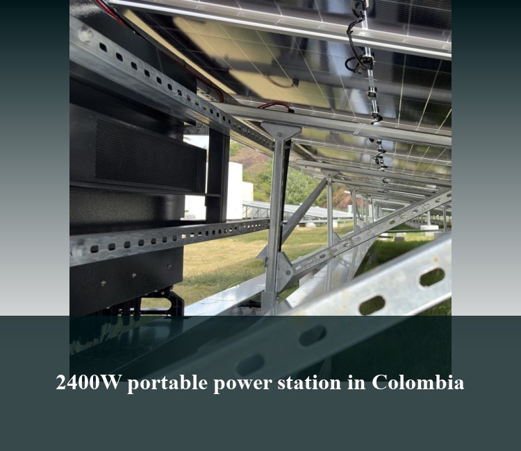 2400W portable power station in Colombia