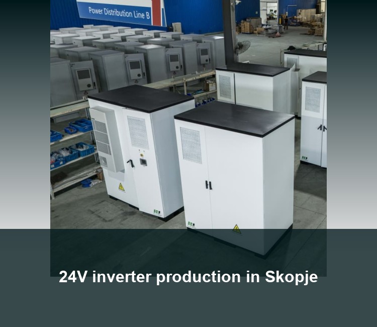 24V inverter production in Skopje