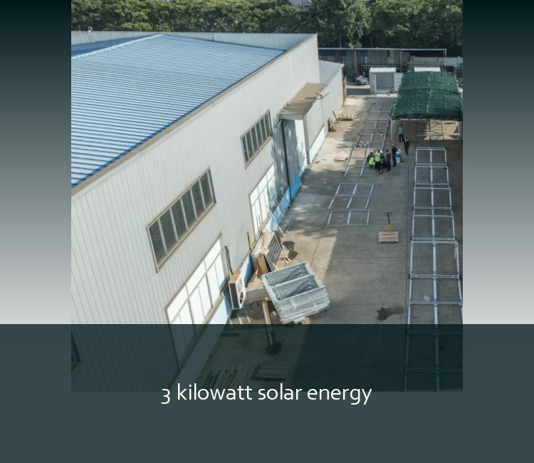 3 kilowatt solar energy
