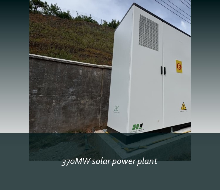 370MW solar power plant
