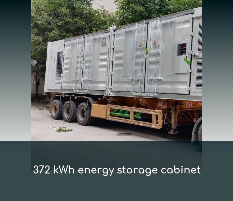 372 kWh energy storage cabinet