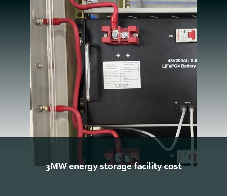 3MW energy storage facility cost