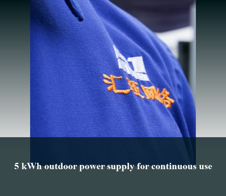 5 kWh outdoor power supply for continuous use