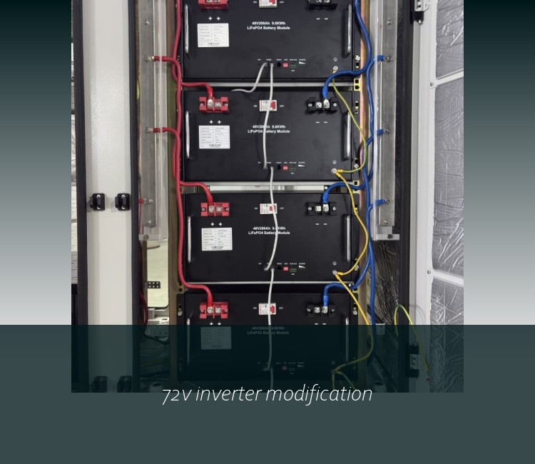 72v inverter modification