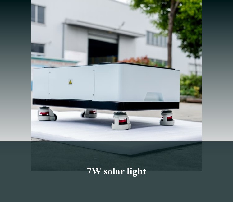 7W solar light
