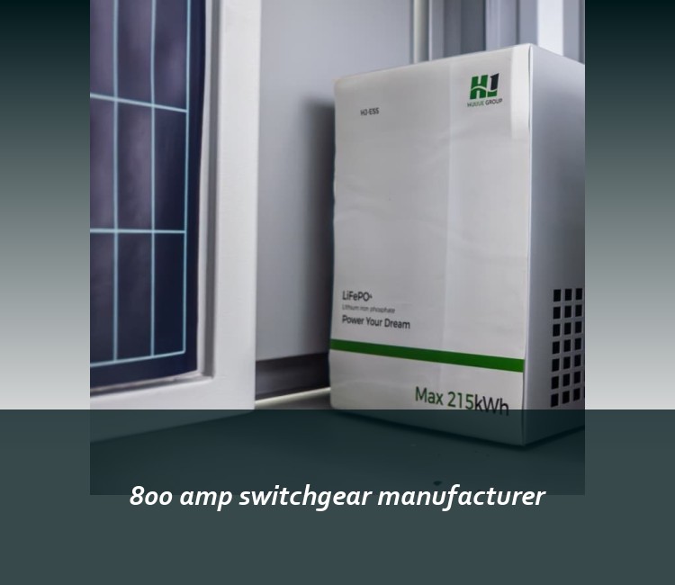 800 amp switchgear manufacturer