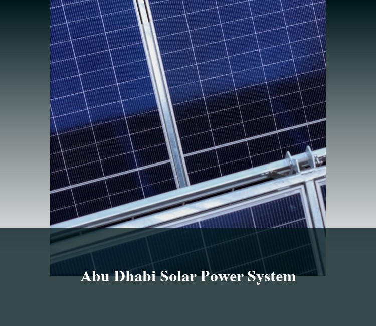 Abu Dhabi Solar Power System