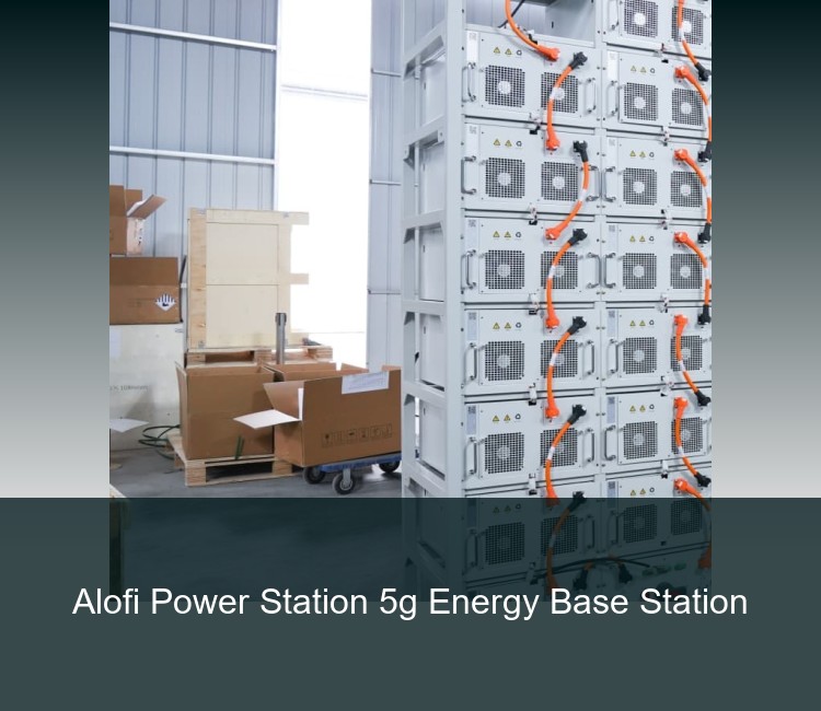 Alofi Power Station 5g Energy Base Station