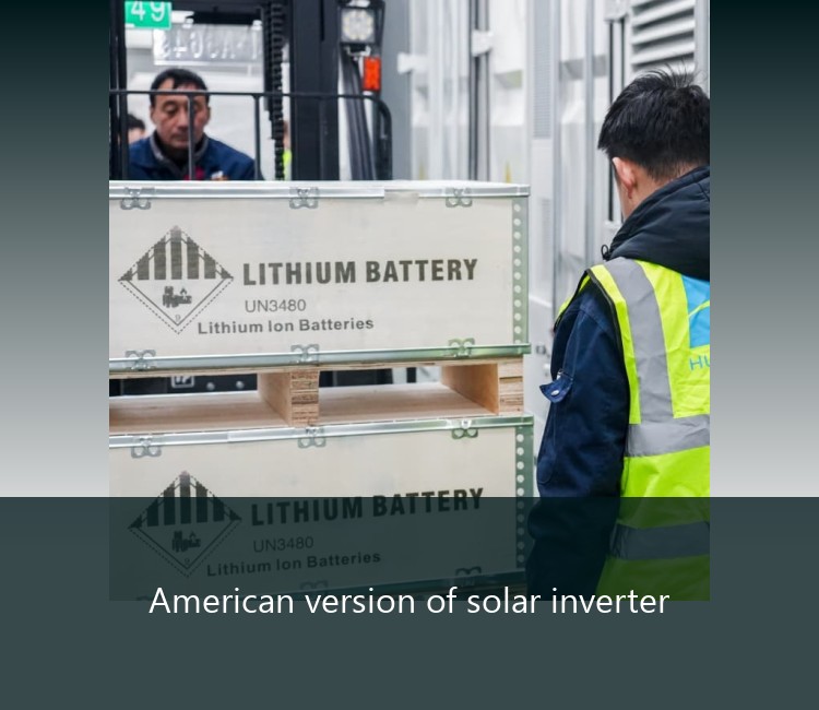 American version of solar inverter