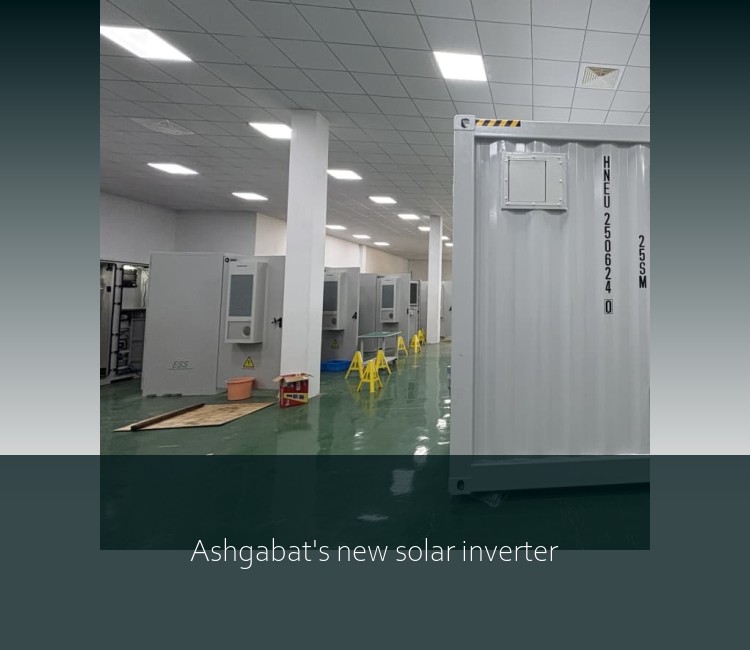 Ashgabat's new solar inverter