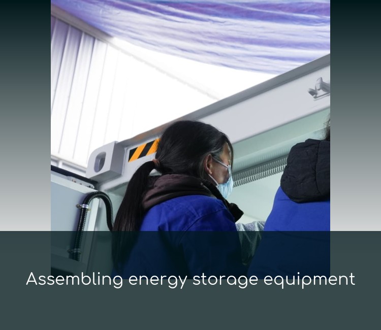 Assembling energy storage equipment