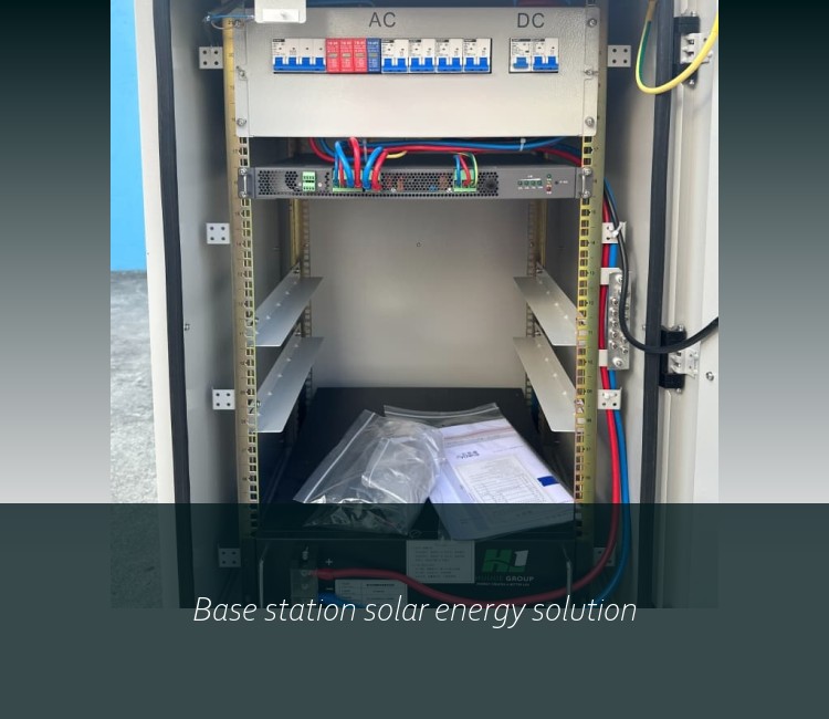 Base station solar energy solution