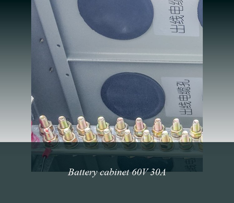 Battery cabinet 60V 30A