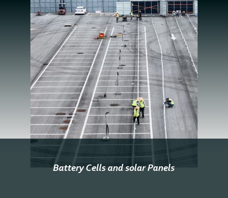 Battery Cells and solar Panels