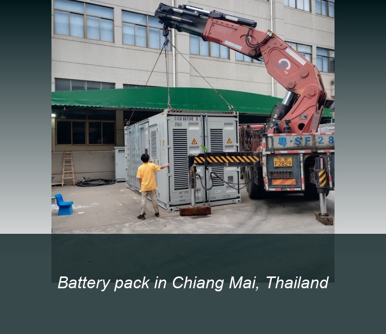 Battery pack in Chiang Mai, Thailand