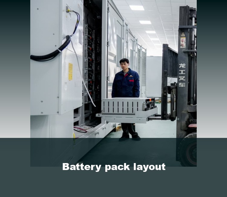 Battery pack layout