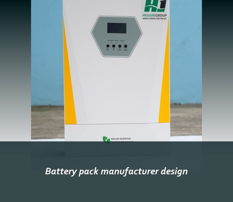 Battery pack manufacturer design