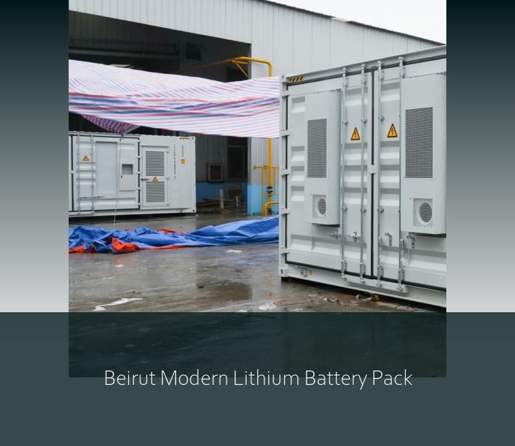Beirut Modern Lithium Battery Pack