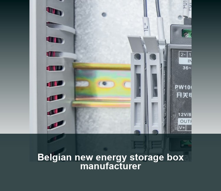 Belgian new energy storage box manufacturer