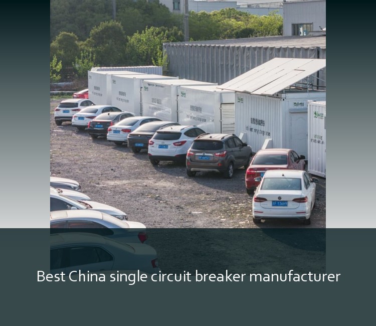 Best China single circuit breaker manufacturer