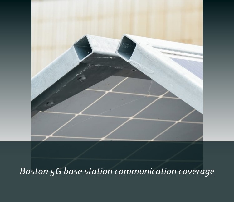Boston 5G base station communication coverage