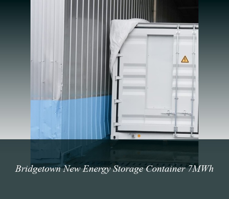 Bridgetown New Energy Storage Container 7MWh