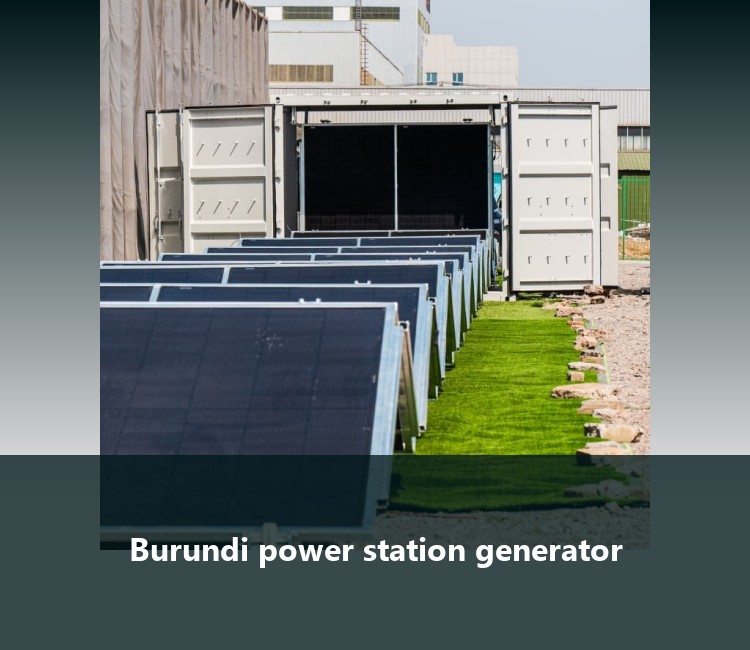 Burundi power station generator