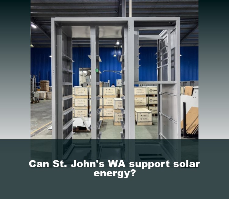 Can St. John's WA support solar energy?