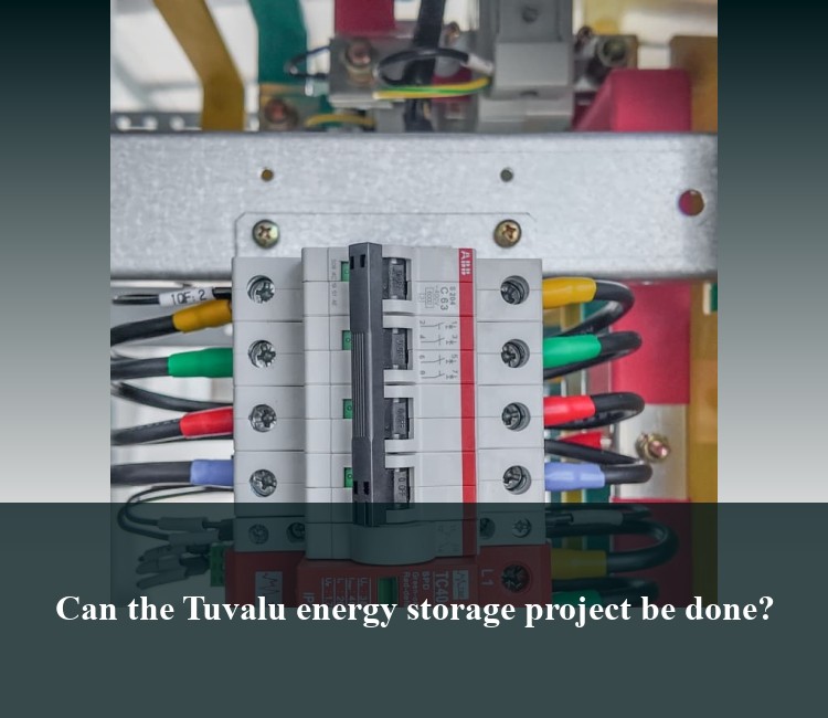 Can the Tuvalu energy storage project be done?