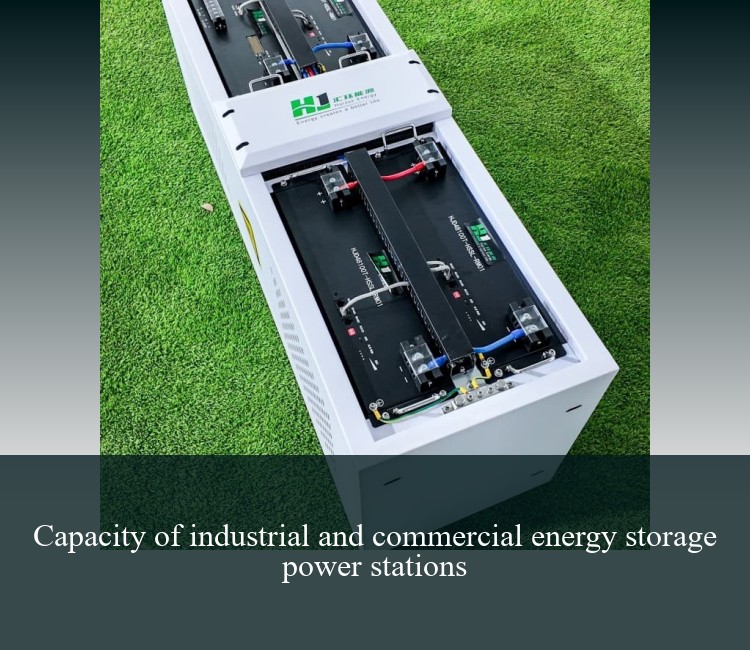 Capacity of industrial and commercial energy storage power stations