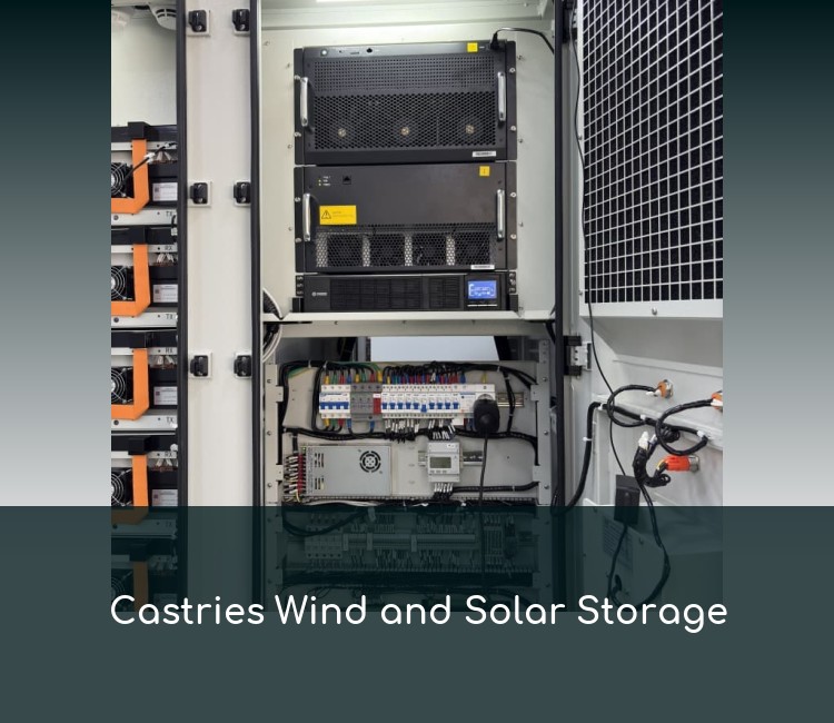 Castries Wind and Solar Storage
