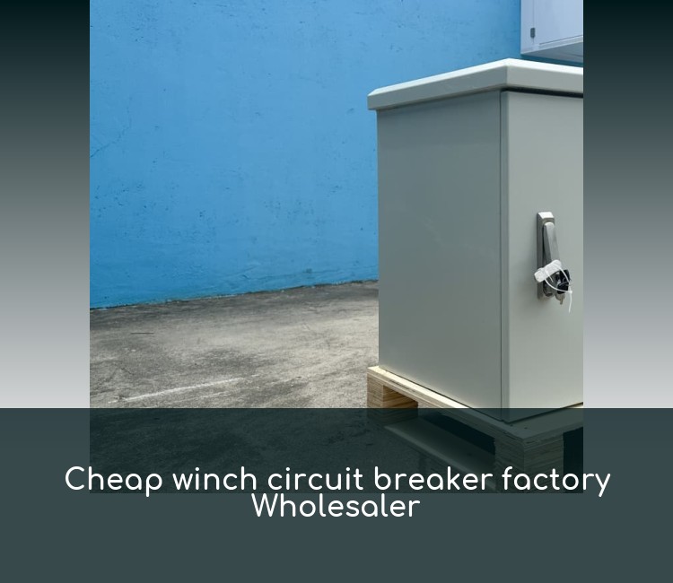 Cheap winch circuit breaker factory Wholesaler