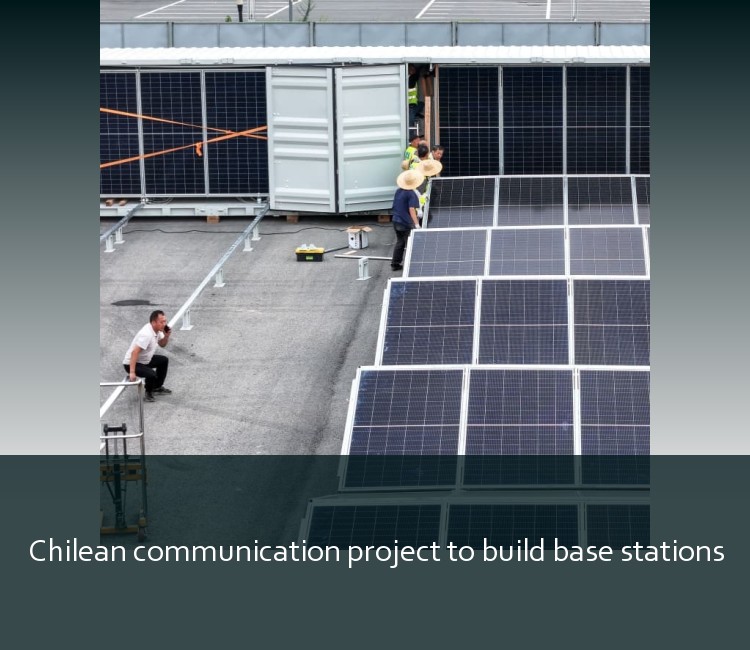 Chilean communication project to build base stations