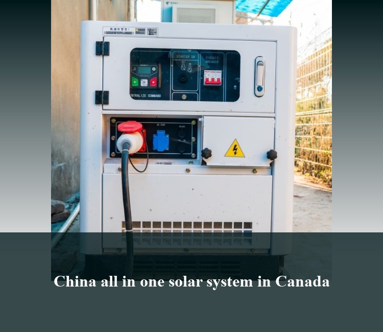 China all in one solar system in Canada