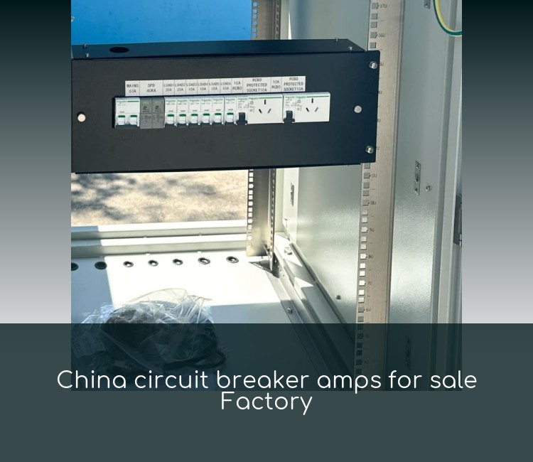 China circuit breaker amps for sale Factory