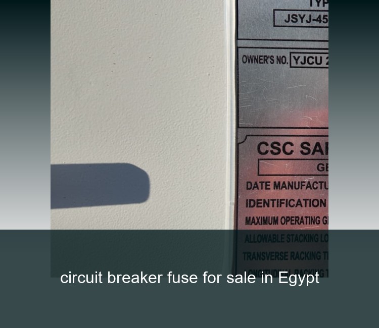 circuit breaker fuse for sale in Egypt