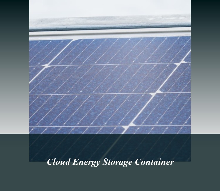 Cloud Energy Storage Container