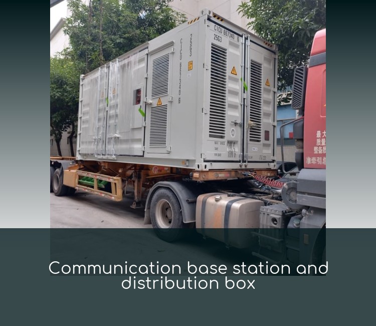 Communication base station and distribution box