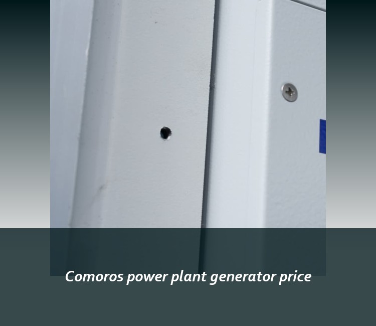Comoros power plant generator price