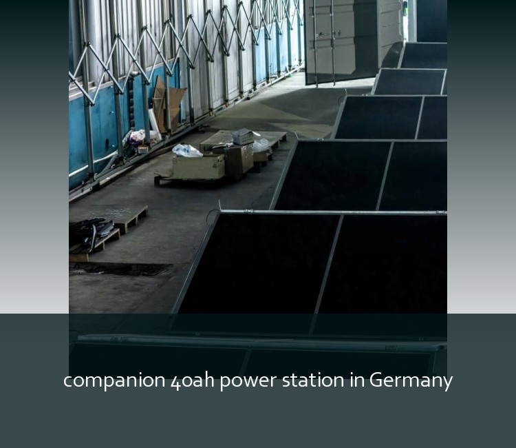 companion 40ah power station in Germany