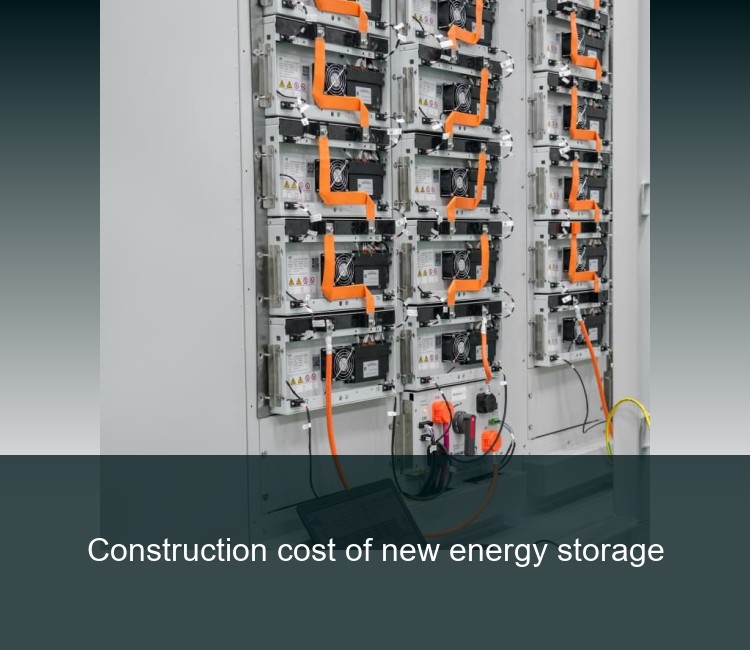 Construction cost of new energy storage