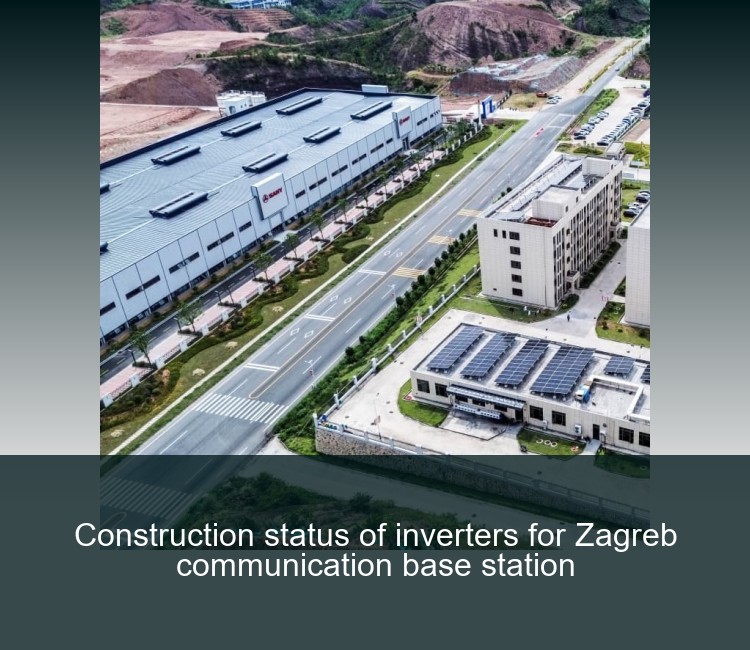 Construction status of inverters for Zagreb communication base station