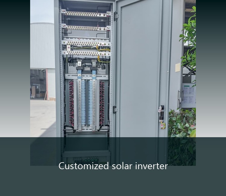 Customized solar inverter
