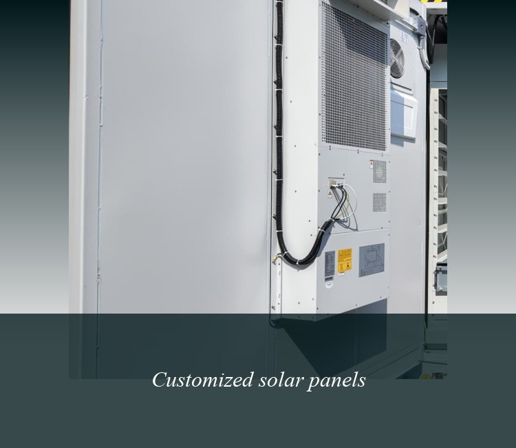 Customized solar panels