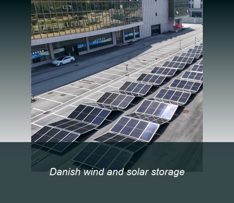 Danish wind and solar storage