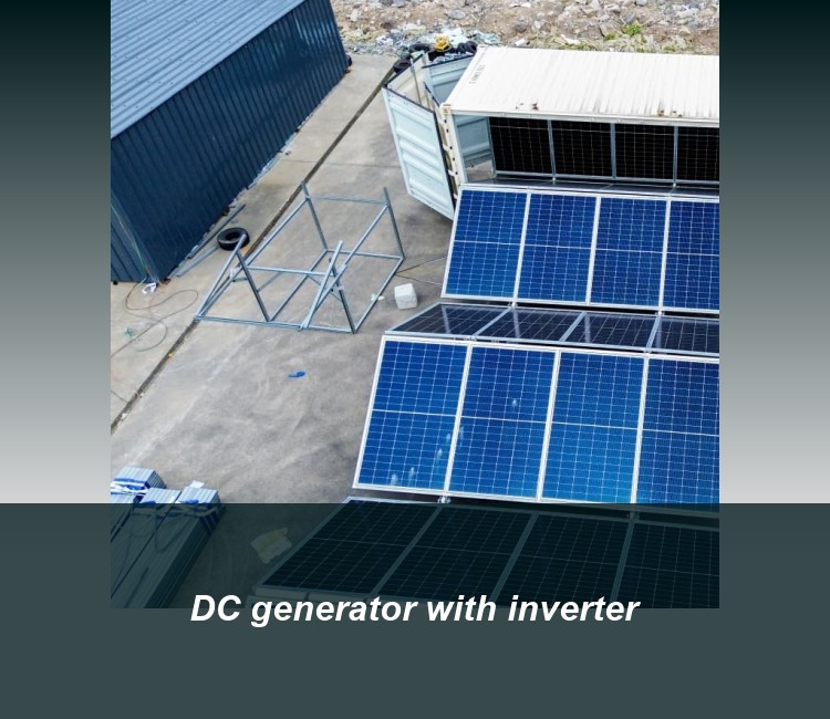 DC generator with inverter
