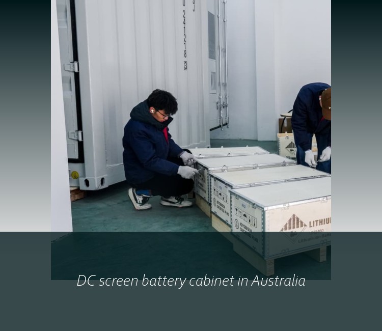 DC screen battery cabinet in Australia