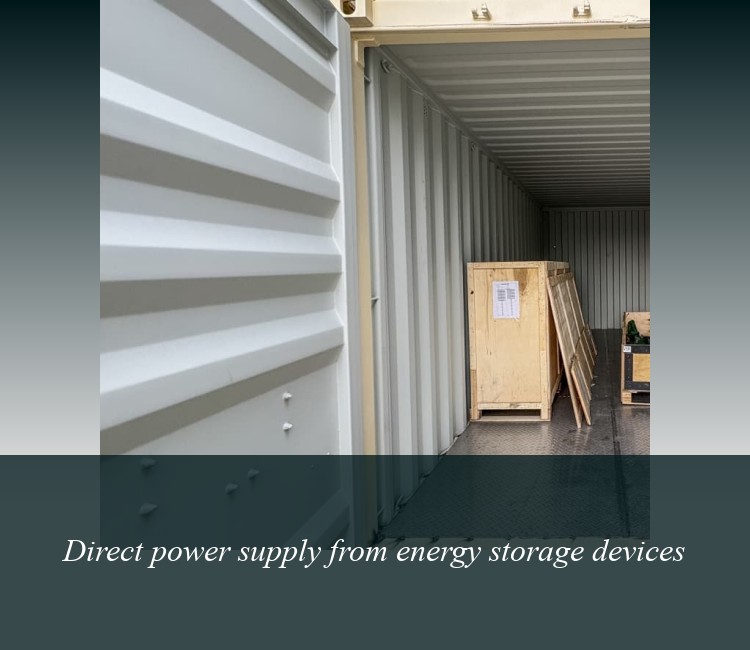 Direct power supply from energy storage devices